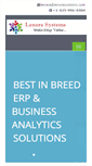 Mobile Screenshot of lenorasystems.com